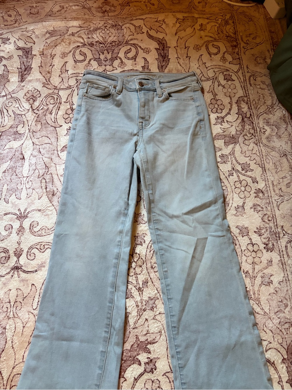 American Eagle Outfitters Light Blue Flare Jeans